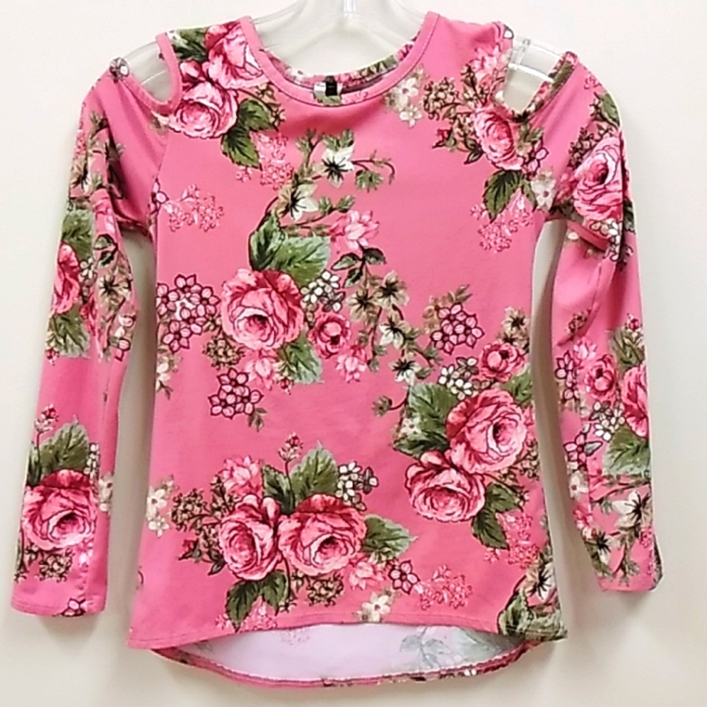 Insta Girl Floral Top #4047p